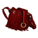 LUCREZIA - Mini Bag in camoscio Rosso - https://borsemami.com